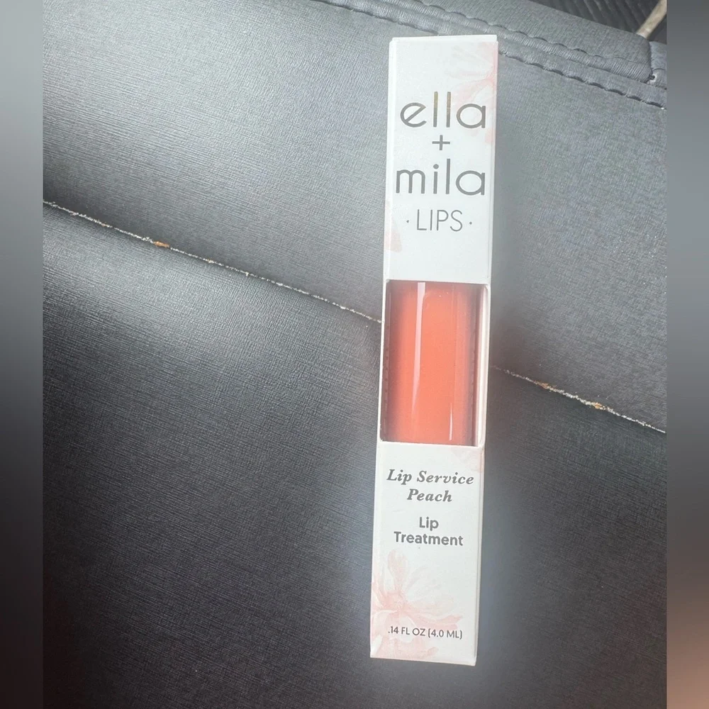 Lip Service Peach Lip Gloss by Ella + Mila🍑animal Cruelty free, gluten free….